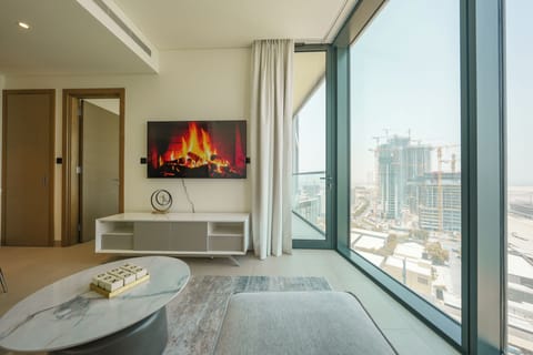 Classic Apartment | Living area | Smart TV