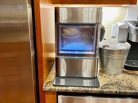 Counter top GE Ice Maker...Makes soft ice.. 