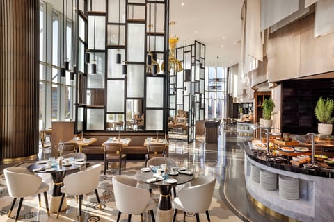 Daily buffet breakfast for a fee