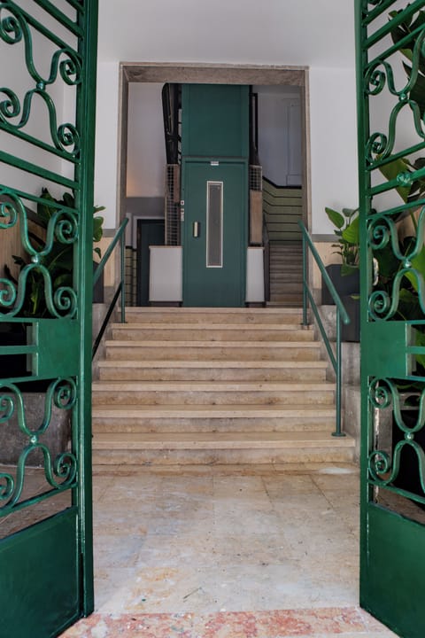 Interior entrance