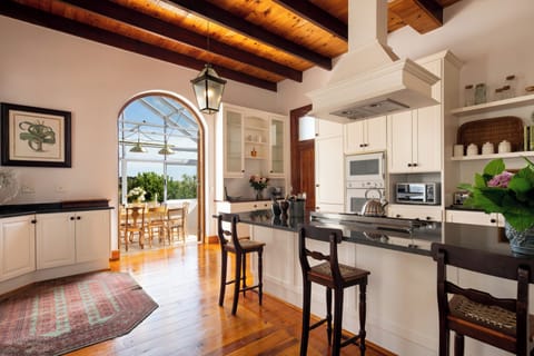 Shared fridge, microwave, highchair