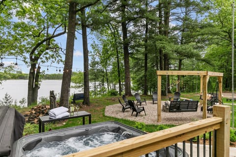 Relax with stunning lake views