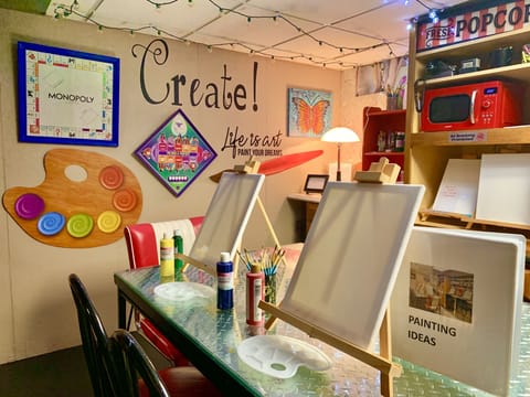 Canvas painting, $5 per canvas for supplies