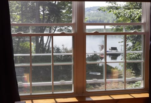 view from upstairs bedroom 