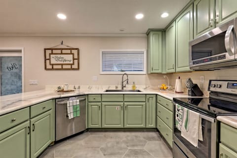 Guest review, "Kitchen was very well stocked".