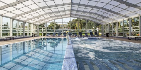2 indoor pools, outdoor pool, pool umbrellas, sun loungers