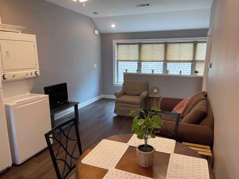 Living area from the kitchen