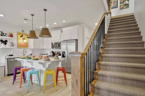 Townhome, Multiple Beds, Patio, Mountain View (Disney in the Desert) | Private kitchen | Fridge, microwave, oven, stovetop