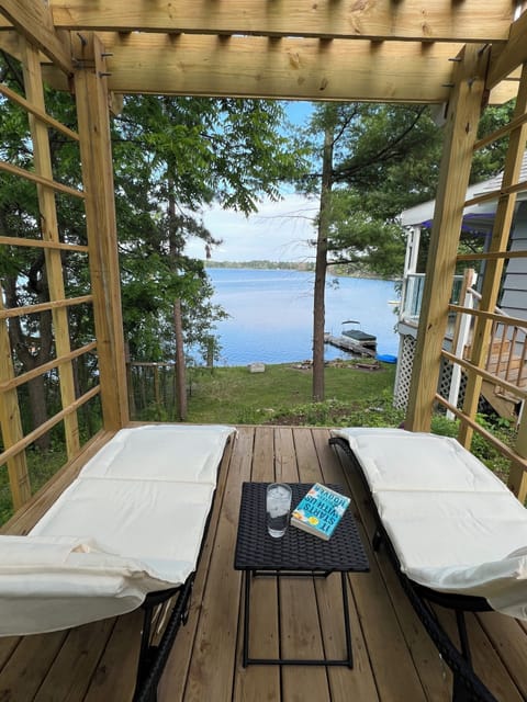 Breath taking view from the pergola