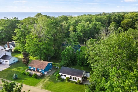 Birds eye view of the home