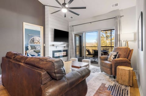 Condo, Multiple Beds, Balcony, Golf View (T Time Getaway) | Living area | 42-inch flat-screen TV with digital channels