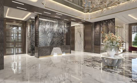 Interior entrance