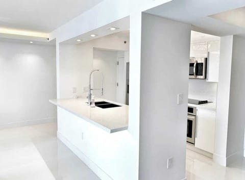 Fully equipped kitchen with complete set of cookware