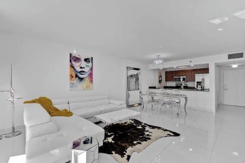 Spacious open concept interior.