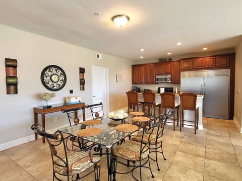 Glass table replaced with wooden.