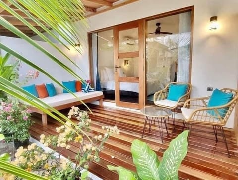 Deluxe Villa, 1 Bedroom, Garden View | 1 bedroom, hypo-allergenic bedding, minibar, in-room safe