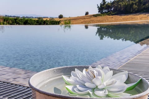 Relaxing  at the Pool side