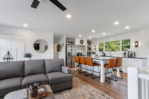 Open concept to living room