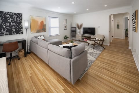 Family Room with Smart TV