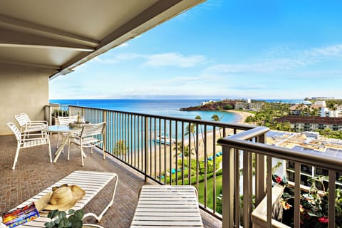 Wake up to the sound of the ocean and unwind with a view that never gets old. Your private balcony, front-row seats to paradise.