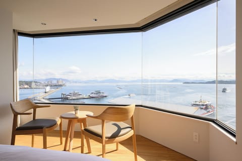(East Building) Ocean View Suite Non Smoking | Desk, iron/ironing board, free WiFi, bed sheets
