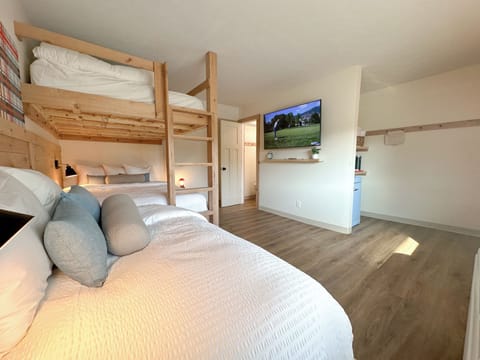 Family Room | Premium bedding, down comforters, Tempur-Pedic beds, free WiFi