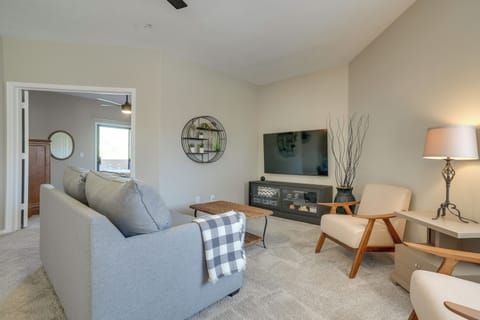 Peoria Vacation Rental | 2BR | 2BA | 2 Flights of Stairs to Access | 1,121 Sq Ft