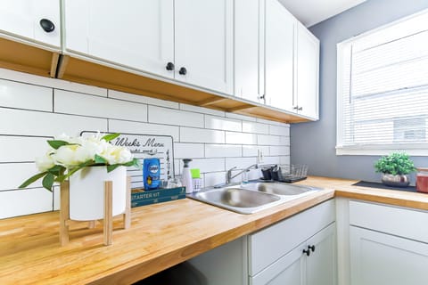 A basic starter kit is provided for our guests 