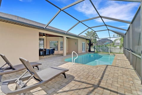There'll be no excuse to go home without a tan! A pair of lounges sit on the pool deck, ready and waiting for you.
