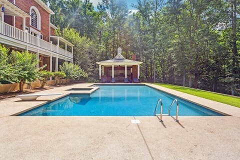You will not want to leave this backyard!