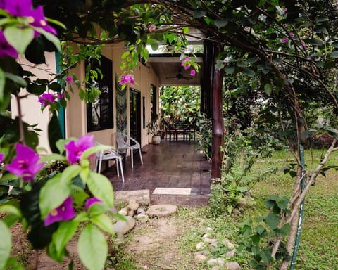 Entryway to deck