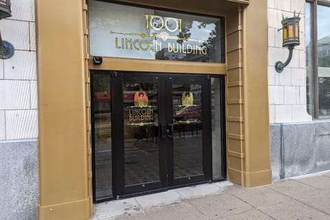 Front Entrance To The Building On 10th and O Street