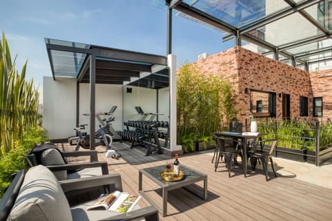 Rooftop terrace