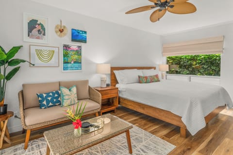 Step into a thoughtfully designed condo with contemporary & tropical aesthetics