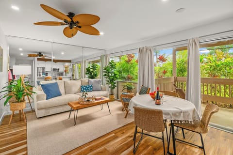 Air-conditioned Living and Dining Area