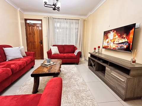 Deluxe Apartment, 1 Bedroom | Living room