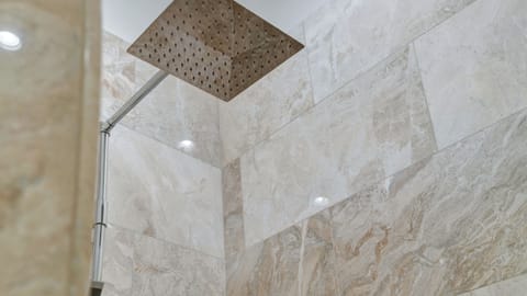 Comfort Double Room (No Windows, Skylight Only) | Bathroom | Hair dryer, bathrobes, towels, soap