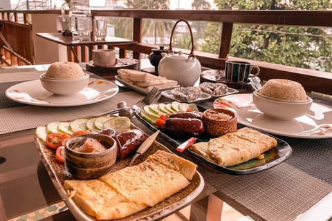 Free daily local cuisine breakfast
