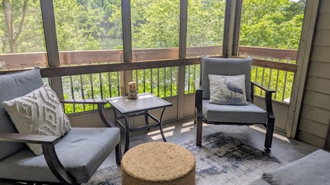 Beautiful views from your screened in back porch.