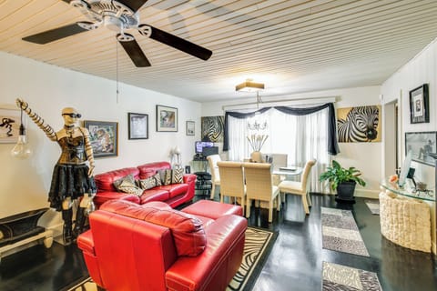 Hot Springs Vacation Rental | 2BR | 1BA | 1,200 Sq Ft | 3 Steps to Enter