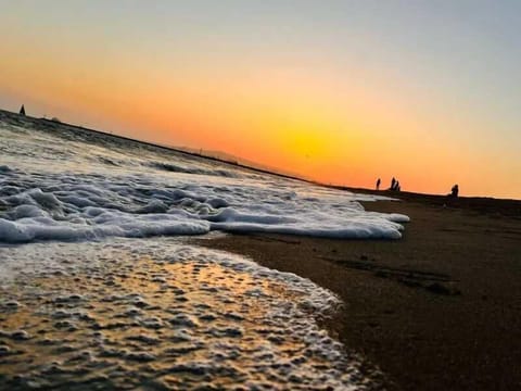 Beautiful sunsets - a quick walk three blocks to the sand!