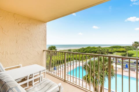 Take in the ocean view from the balcony while sipping on a cup of coffee.