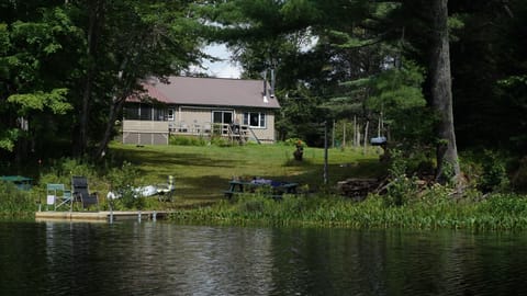 View of house from river 