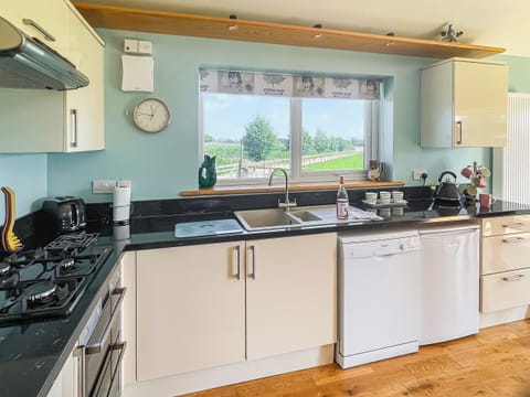 Kitchen | Cedar Lodge - Solar Rise Lodges, Old Buckenham
