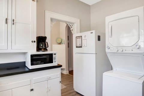 Inside the kitchen area