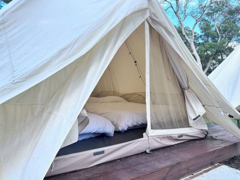 Deluxe Tent | 1 bedroom, Egyptian cotton sheets, premium bedding, pillowtop beds