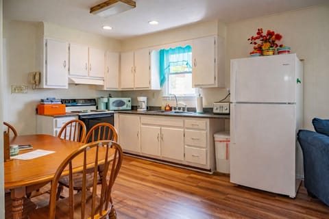 Kitchen at Lake Front Oasis