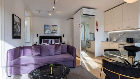 This charming apartment boasts a thoughtfully designed layout, encompassing all the elements you need for a delightful stay #charming #design #portugal #pt #lisbon
