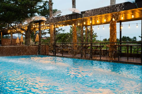 Seasonal outdoor pool