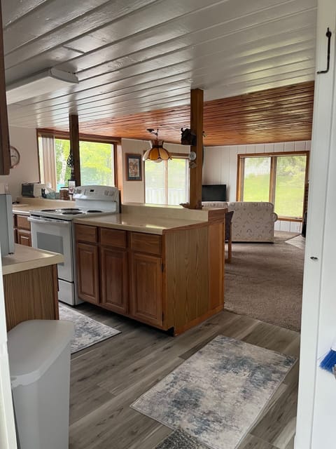 New carpet and paint.